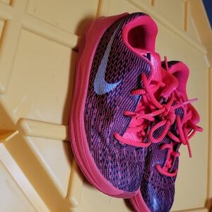 Nike KD Kids Hyper Red and Black Sneakers